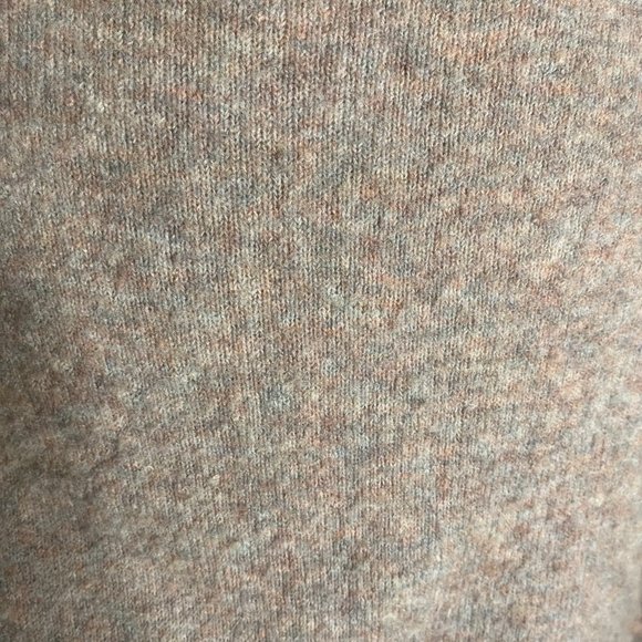 Madewell Light Pink Purple V-Neck Faux Wrap Ballet Sweater Size Small Wool Blend - Picture 6 of 9